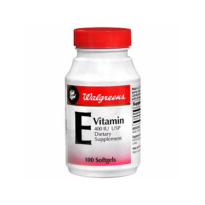 Walgreens Gold Seal Vitamin E 400 IU Dietary Supplement Softgels