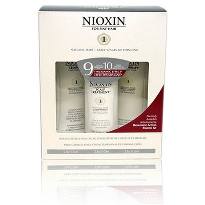 Nioxin Starter Kit # 1 for Fine, Natural, Normal to Thin-looking Hair