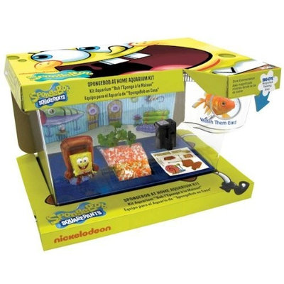 Spongebob Squarepants Penn-Plax 3-D Vacation Adventure Aquarium Kit
