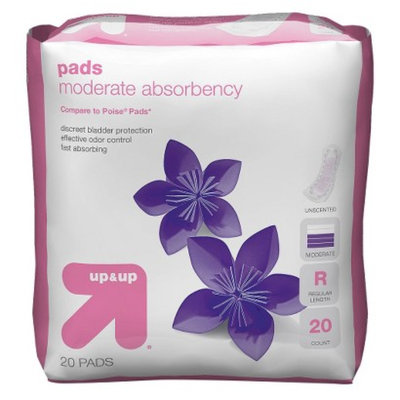 up & up up&up Pads Moderate Absorbency Regular Length - 20 Count