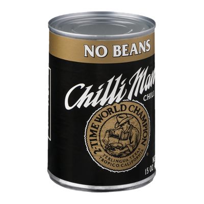Chilli Man Chili with No Beans