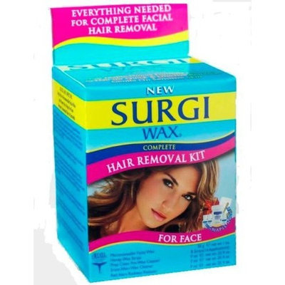 Surgiwax Surgi-wax Complete Hair Removal Kit For Face, 1.2-Ounce Boxes (Pack of 3)