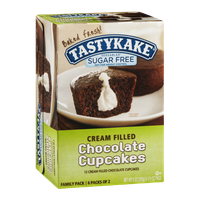Tastykake® Sensables Sugar Free Cream Filled Chocolate Cupcakes