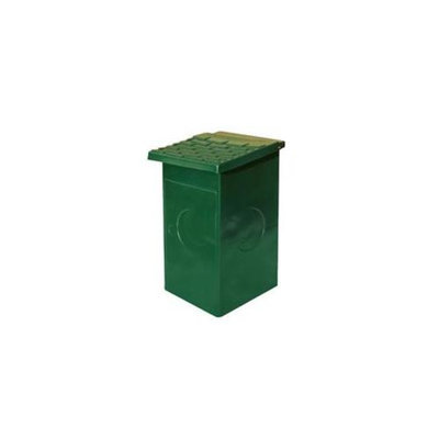 Doggie Deposit DD0010-0009 Replacement 15 Gal Poly Wastebasket for Dog Poop Waste Stations
