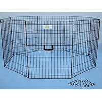 Go Pet Club 30-Inch High Wire Play Pen 8-Panels