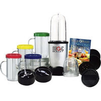 Magic Bullet Express Deluxe 26 Piece Mixer & Blender, 25 Piece with Bonus Ice Shaver Blade