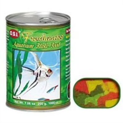 O.S.I. OSI Marine Lab Freshwater Flake Fish Food 7.06oz