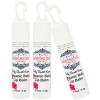 Sweetsation Theraly Choco*Smooch Organic Baby Lip & Face Balm, with Argan, Calendula and Sea Buckthorn, 3 x 0.15oz