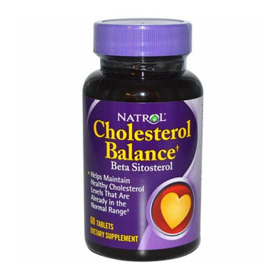 Natrol Cholesterol Balance Beta Sitosterol 60 Tablets