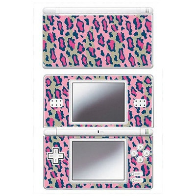 Skinhub Pink Leopard Print Skin for Nintendo DS Lite Console