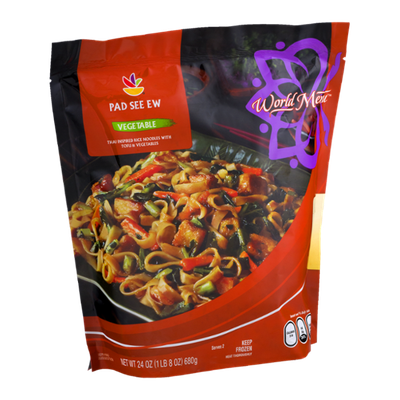 Ahold World Menu Thai Pad See Ew Vegetable