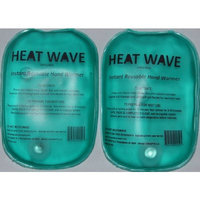 Bent Grass Concepts HEAT WAVE Instant Reusable Hand Warmers - 1 pair