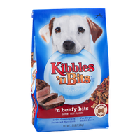 Kibbles 'n Bits Dog Food n' Beefy Bits