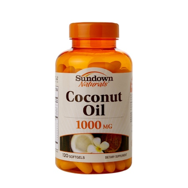 Sundown Naturals Coconut Oil 1000mg, Softgels