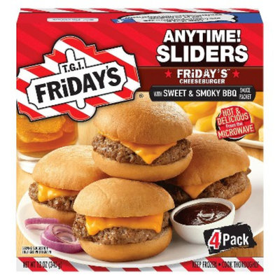 T.G.I. Friday's TGI Friday's Anytime Sliders American Classic Cheeseburgers 4-ct.