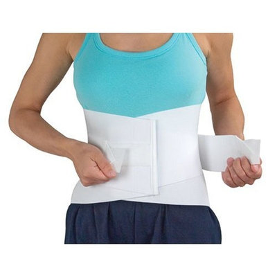 Duro-Med 10 Lumbar/Sacral Belt Rigid, White, Small