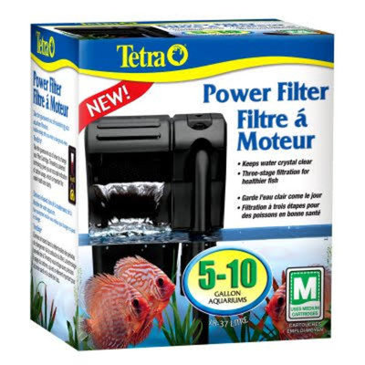 Tetra 26351 Second Nature Five to Ten Gallon Aquarium Power Filter