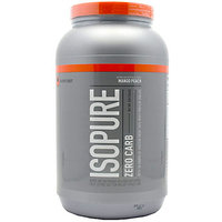 Nature's Best Isopure Zero Carb Mango Peach Protein Drink Mix Powder