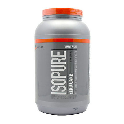 Nature's Best Isopure Zero Carb Mango Peach Protein Drink Mix Powder