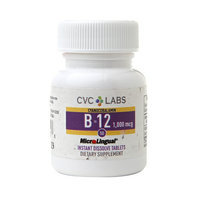 CVC Labs B-12 1000 mcg Dietary Supplement Instant Dissolve Tablets