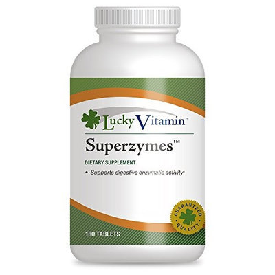 LuckyVitamin - Superzymes - 180 Tablets