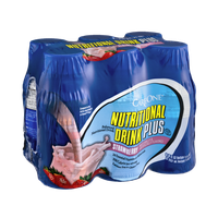 CareOne Strawberry Flavored Nutritional Drink Plus - 6 CT