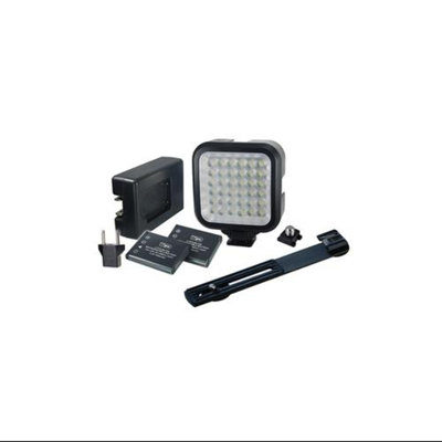 Vidpro LED Digital Photo & Video Camcorder Light with Batteries, Charger and Bracket