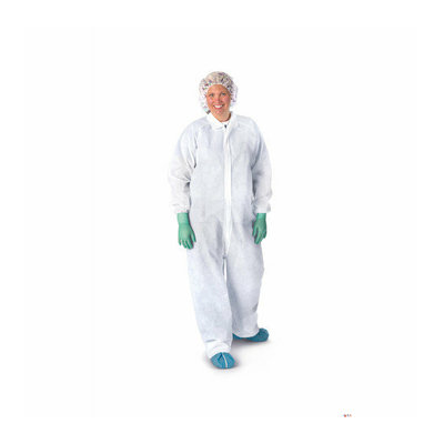 Medline Spun Bond Coverall in White