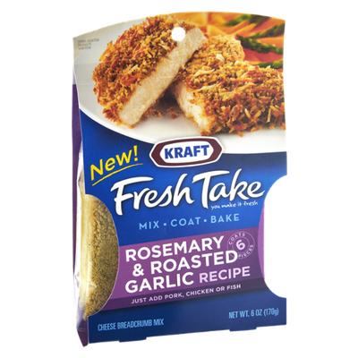 Kraft Fresh Take Rosemary & Roasted Garlic Cheese Breadcrumb Mix