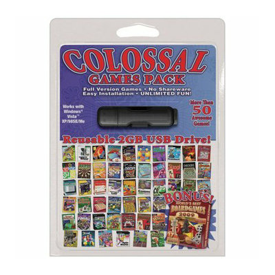 Pazzles 4GB USB Colossal Games Pack