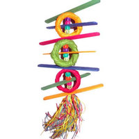 Fetch-It Pets Rings N' Things Bird Toy