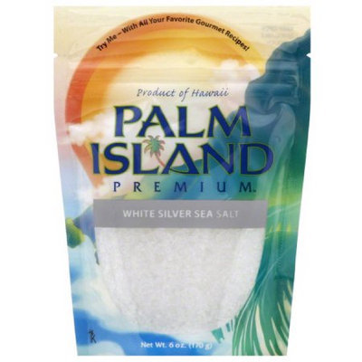 Palm Island Premium White Silver Sea Salt, 4 oz, (Pack of 12)