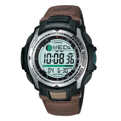 Casio Mens Fishing Timer Watch Moon Age Vibrate