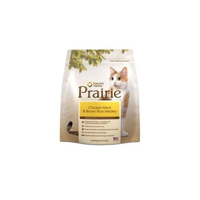 Prairie Chicken Meal & Brown Rice Medley Dry Cat Food by Nature's Variety, 6-Pound Bag