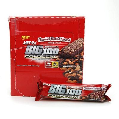 Met-Rx Big 100 Colossal Meal Replacement Bars Chocolate Toasted Almond