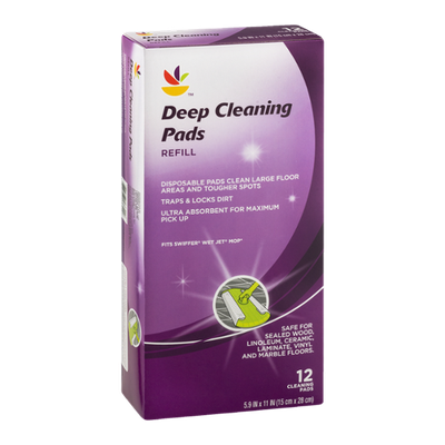Ahold Deep Cleaning Refill Pads - 12 CT