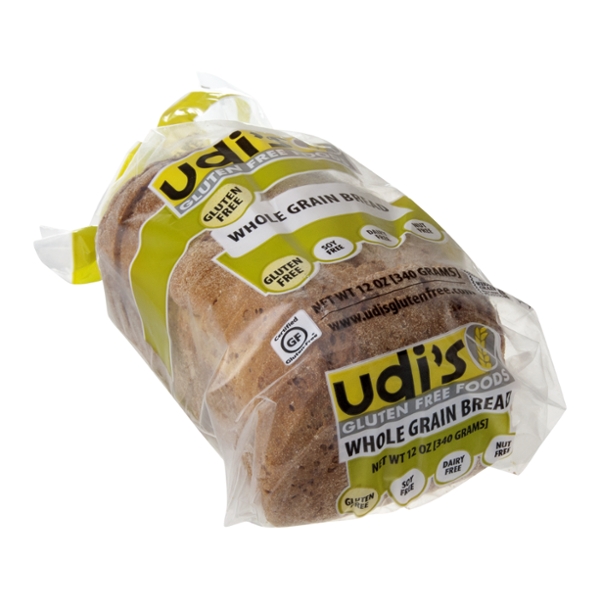 Udi's Gluten Free Bread Whole Grain