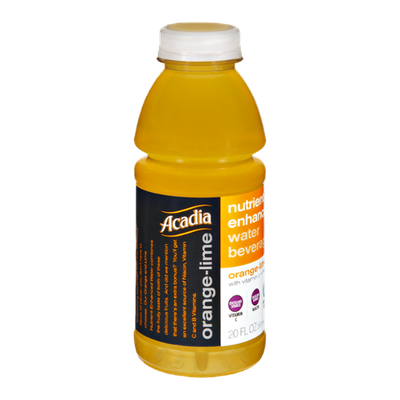 Acadia Orange-Lime Nutrient Enhanced Water Beverage