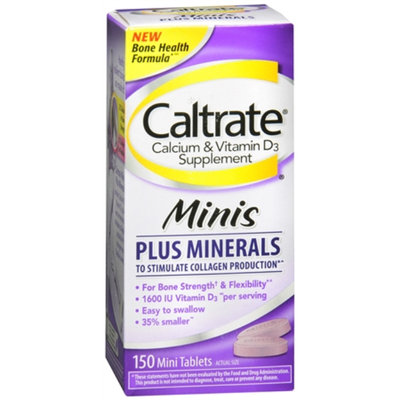 Caltrate Calcium Minis+ Minerals, Tablet, 150 ea