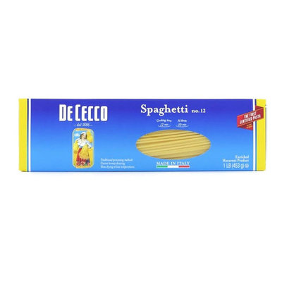 De Cecco Spaghetti Pasta, 16 oz (Pack of 20)