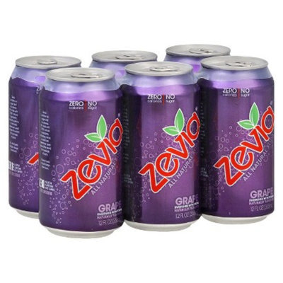 Zevia Diet Grape All Natural Soda 12 oz, 6 pk