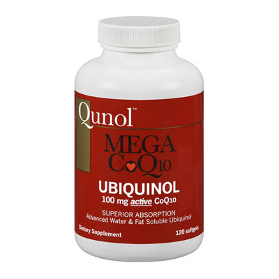 Qunol Mega CoQ10 Ubiquinol Dietary Supplement