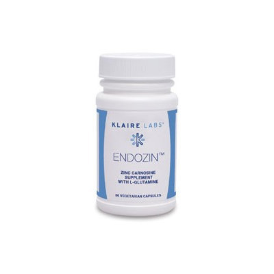 Klaire Labs, Endozin 60 Vegetarian Capsules