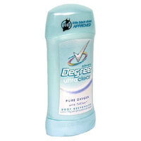 Degree Women's Antiperspirant & Deodorant, Ultra Clear, Pure Oxygen with TriClean, 2.6 oz (Pack of 4)