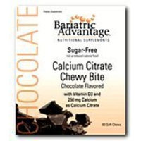 Bariatric Advantage Calcium Citrate Sugar Free Chewy Bite Chocolate (60 soft chews)