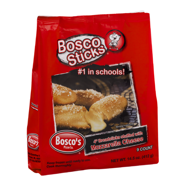 Bosco Sticks 4'' Breadsticks with Mozzarella Cheese 9 CT Reviews 2019