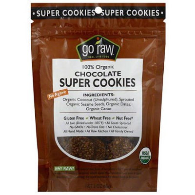 Go Raw Organic Chocolate Super Cookies