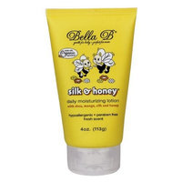 Learning Curve Bella B Silk and Honey Baby Daily Moisturizing Lotion, 4 Oz