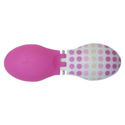 up & up up&up Top Fashion Light Pink Dot Print Contact Lens Case