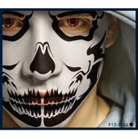 European Body Art Skull Stencil Airbrush Makeup Face Template